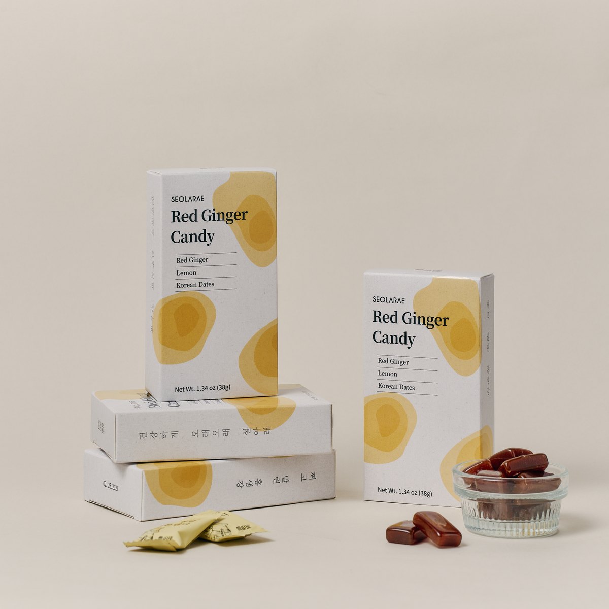 Red Ginger Lemon Candy